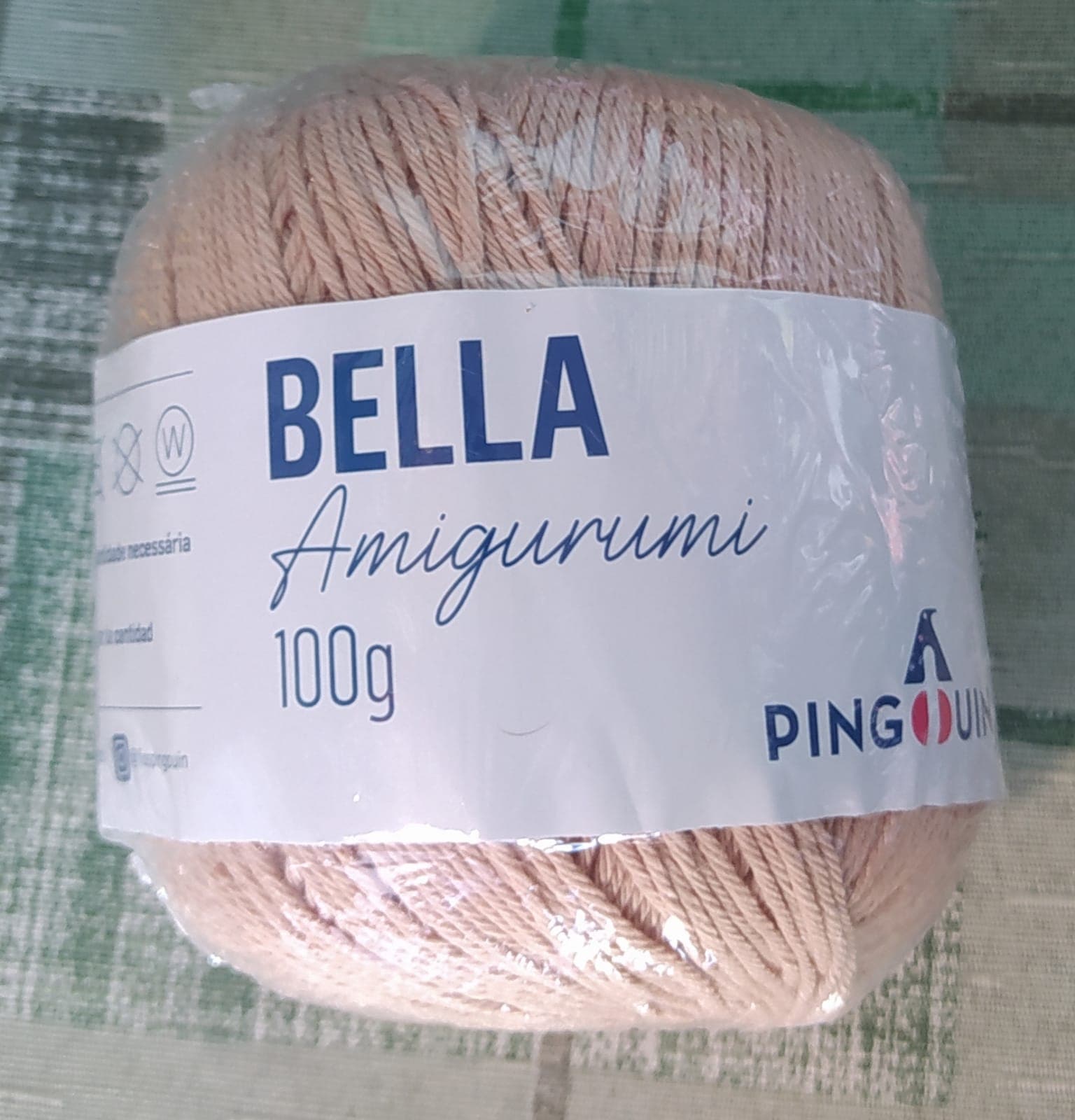 Linha Bella Amigurumi 100g Pingouin – Cor Palha 02270702 - Lote 235434